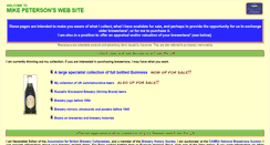 Desktop Screenshot of mpeterson.co.uk